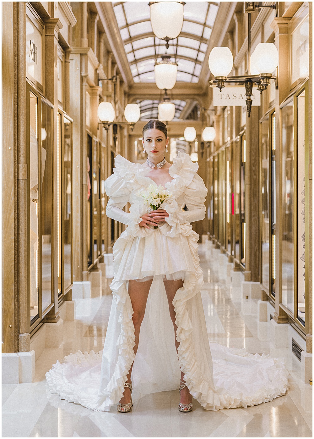 fashion wedding photograph, Giambattista Valli