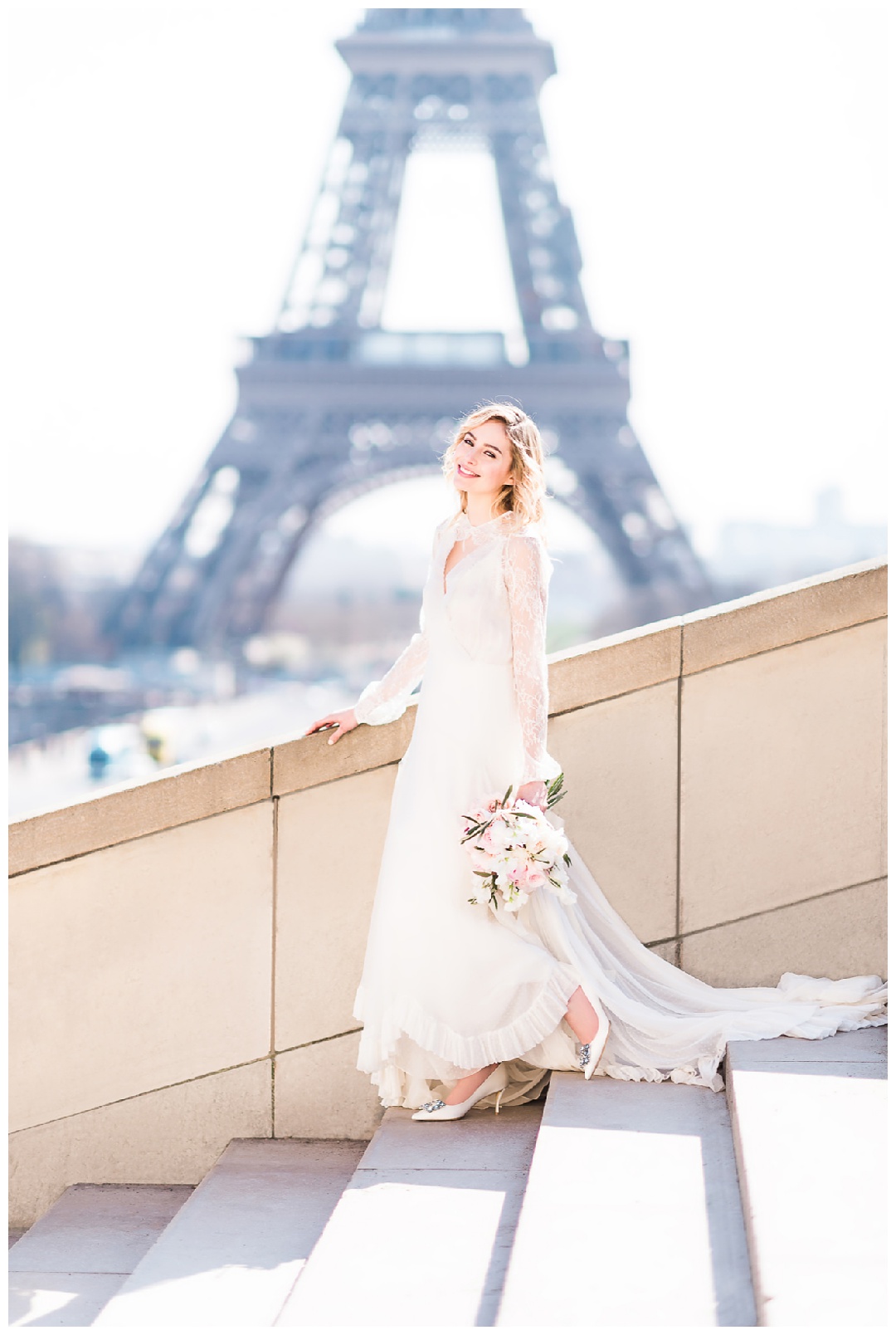 Roger Vivier Paris Wedding Campaign, Shangri la wedding, Paris wedding Photographer, roger vivier shoes bridal collection, Paris wedding, Paris elopement, fashion wedding photographer,